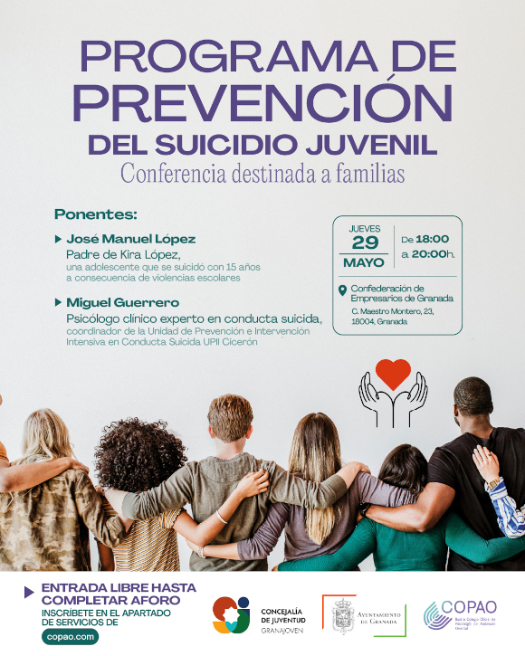 Conferencia. Programa Prevencin Suicidio Juvenil